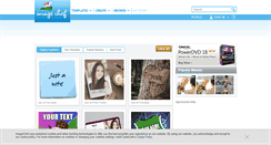Desktop Screenshot of imagechef.jp